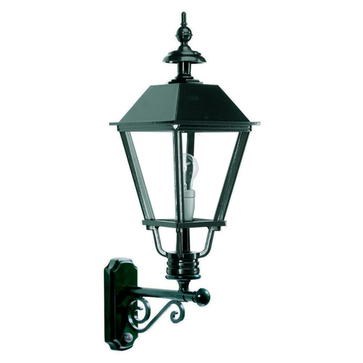 Applique murale carrée PRESTON 22cm console et capteur htr 73cm