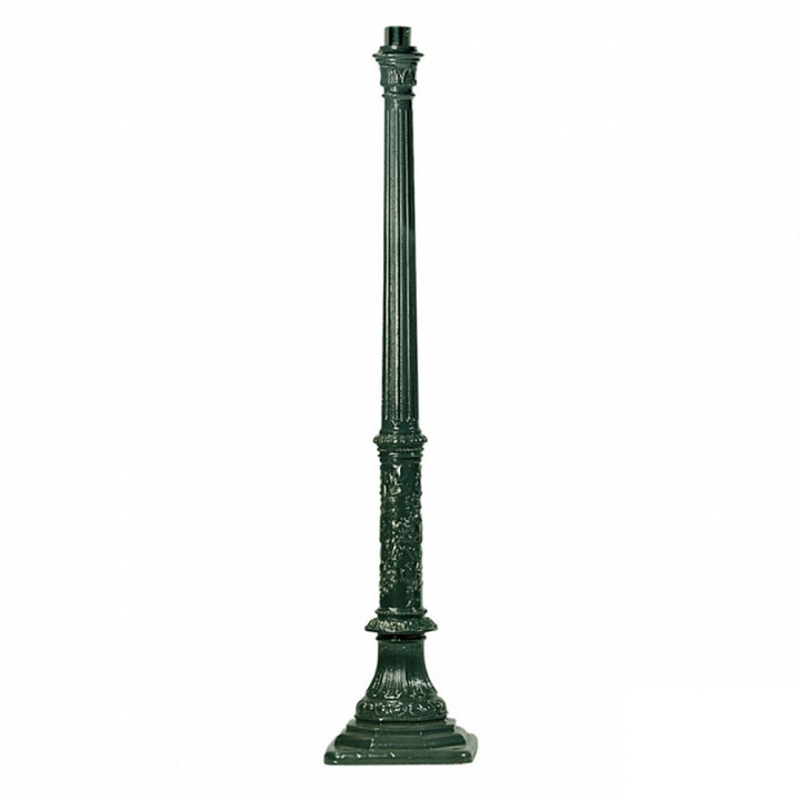 Lampadaire FLORIDA lanterne carrée classique sur poteau 2,55m