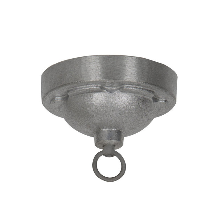 Suspension à chaine alu et couleur OLD INDUSTRY htr 30cm Ø 50cm