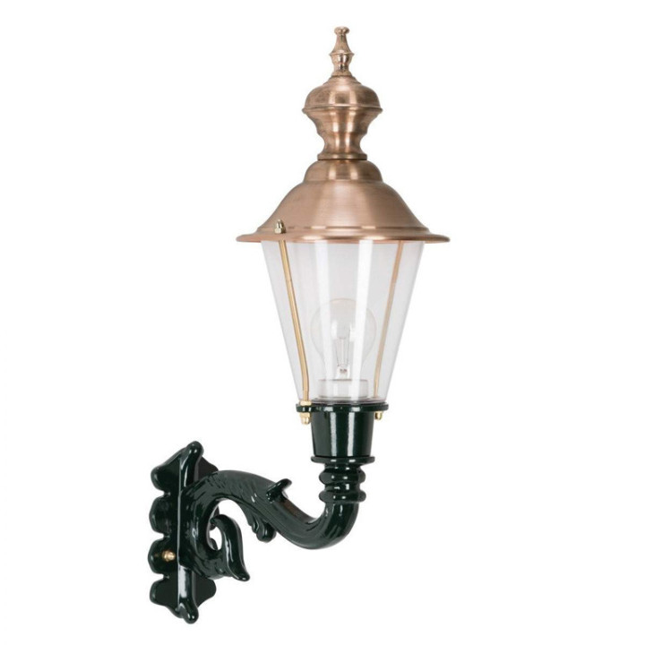 Applique murale HOORN M ronde sur console alu Haurteur 50cm