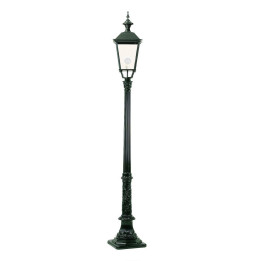 Lampadaire FLORIDA lanterne carrée classique sur poteau 2,55m