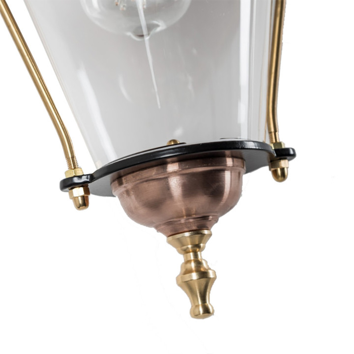Applique murale SCHARDAM M ronde classique suspendue Htr 52cm