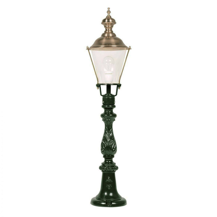 Lampadaire de jardin MEDEMBLIK rond classique sur potelet 90cm