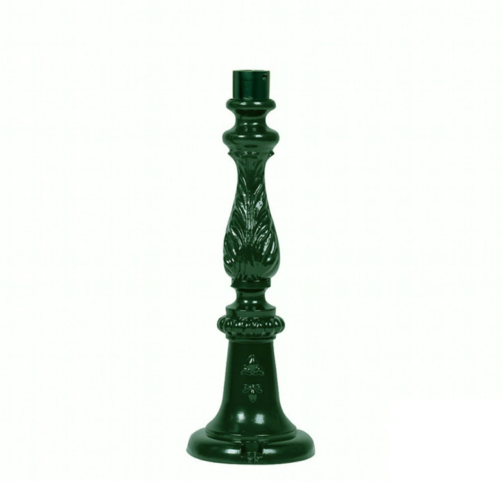 Lampadaire de jardin MEDEMBLIK rond classique sur potelet 90cm