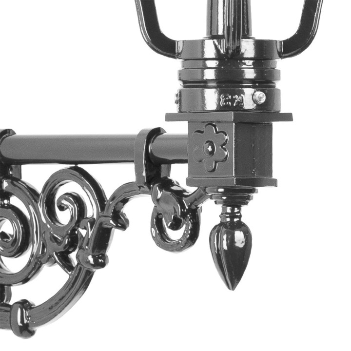 Applique murale ZANVOORT XL carrée classique soutenue  console