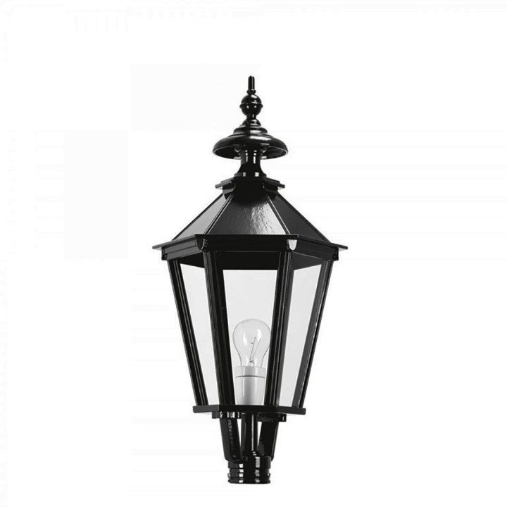 Lanterne hexagonale classique K7B Htr 60cm en fonte d'aluminum