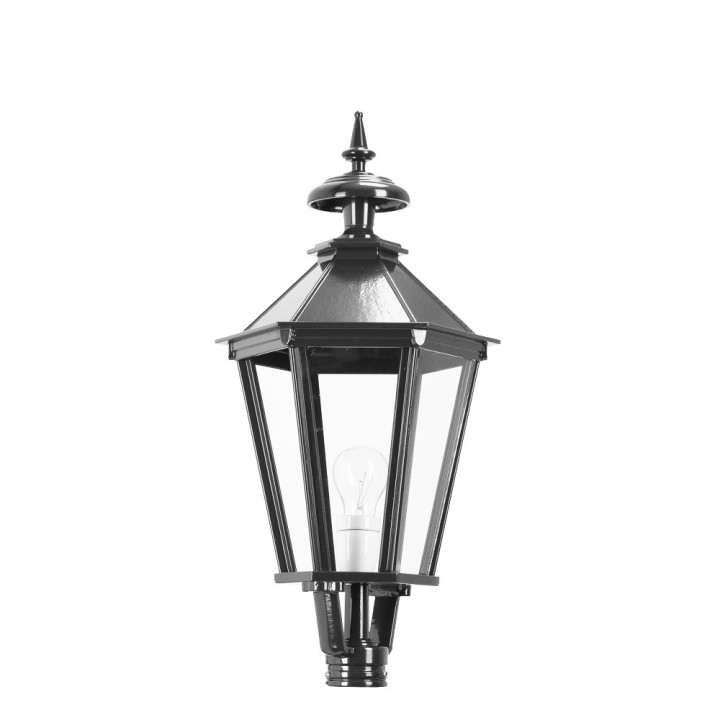 Lanterne hexagonale classique K7B Htr 60cm en fonte d'aluminum