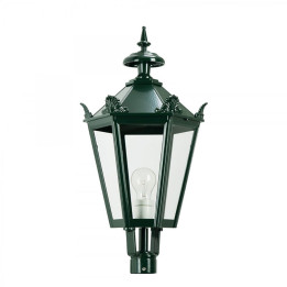 Lanterne hexagonale couronne K7Akr Htr 75cm en fonte d'aluminum