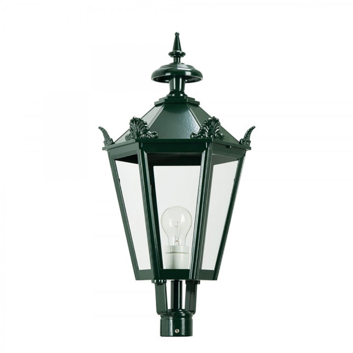 Lanterne hexagonale couronne K7Akr Htr 75cm en fonte d'aluminum
