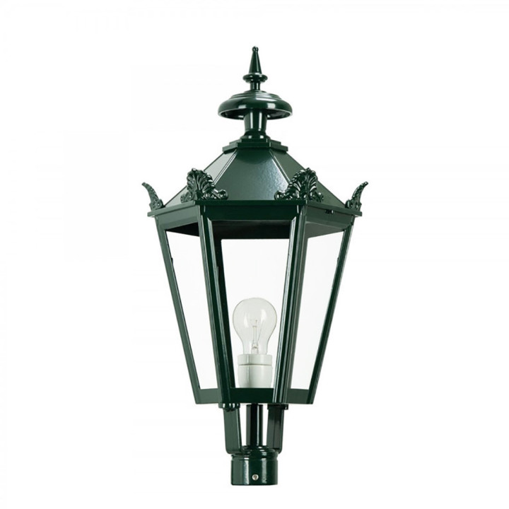Lanterne hexagonale couronne K7kr Htr 90cm en fonte d'aluminum