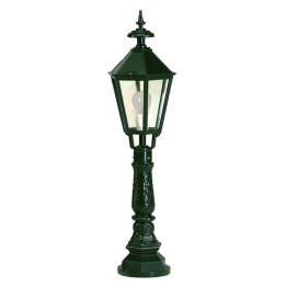 Luminaire EIFEL hexagonal classique monté sur potelet alu H 87cm