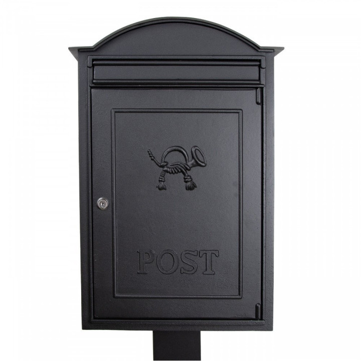 Boites aux lettres sur pied B20max à fixer au sol htr 120cm 3 couleurs