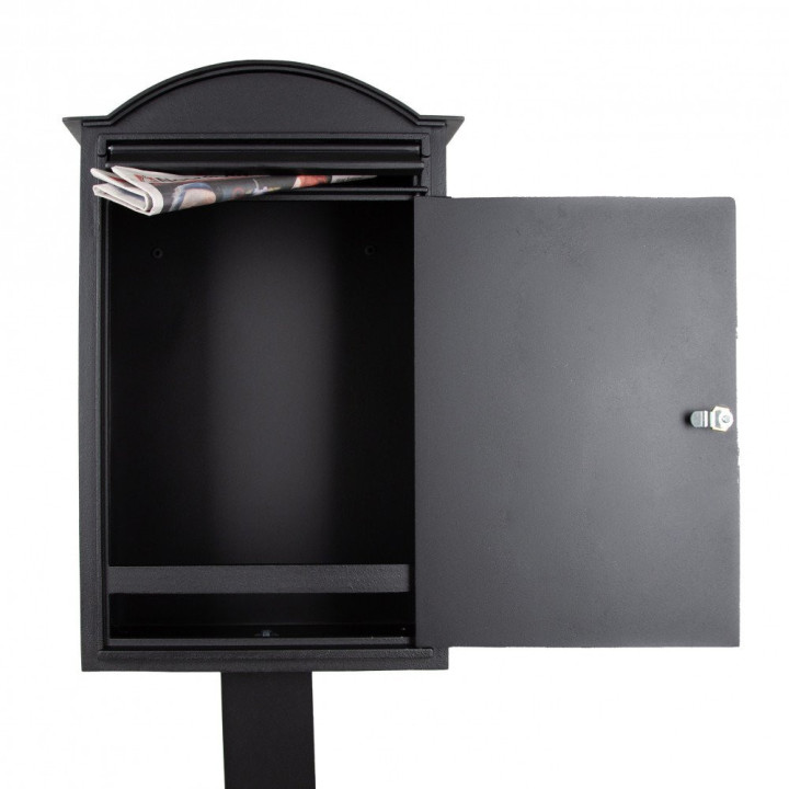 Boites aux lettres sur pied B20max à fixer au sol htr 120cm 3 couleurs