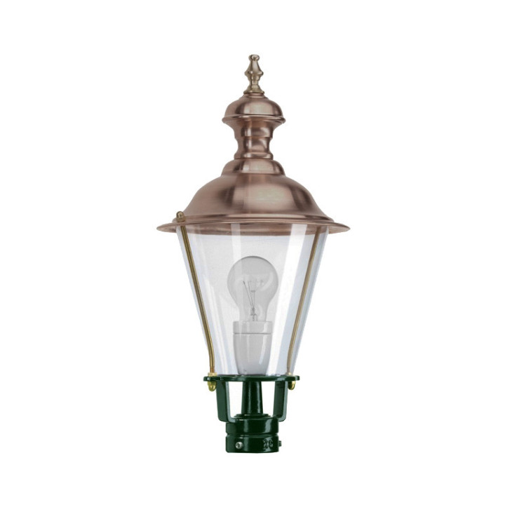 Lanterne ronde classique K4B Hauteur 459cm en aluminium et cuivre