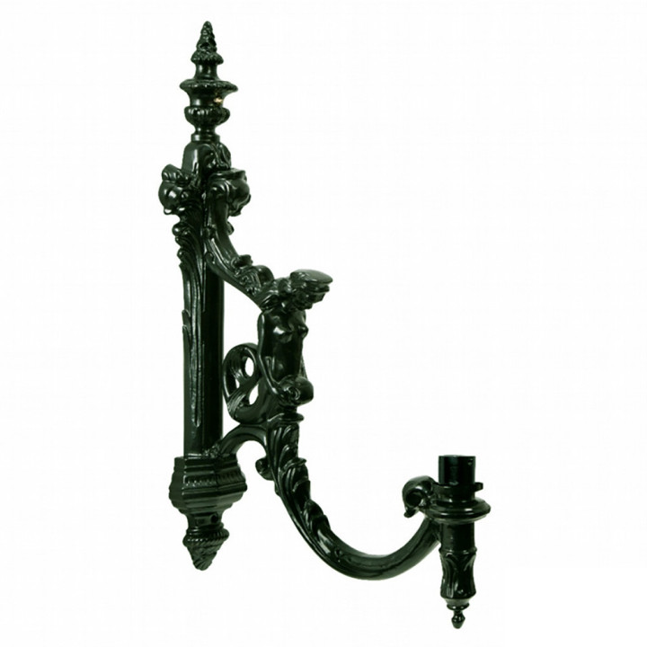 Bras mural, potence CHARLES profondeur 50cm coulé en aluminium