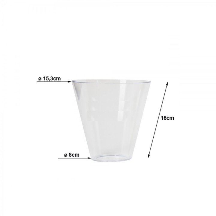 Vitres de rechange en plexiglass pour luminaire rond classiques
