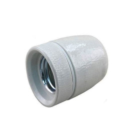 Douille de remplacement en porcelaine E27 taraudée M17 ou M10