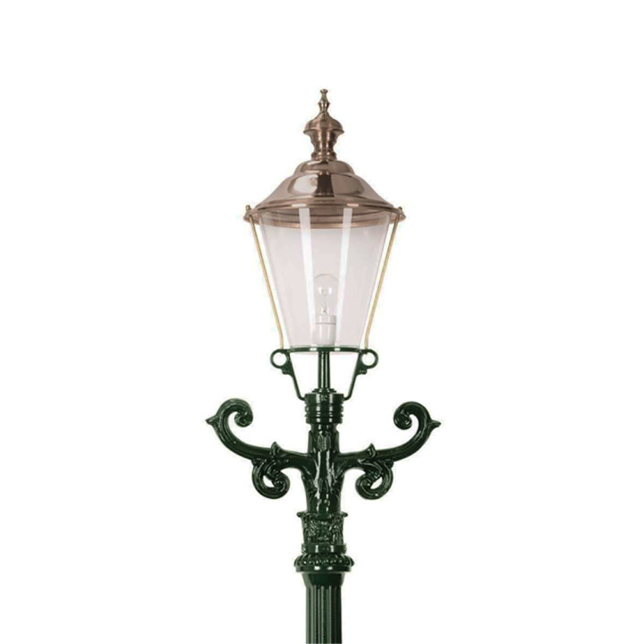 Lampadaire DE BEEMSTER avec son luminaire rond classique 1,70m