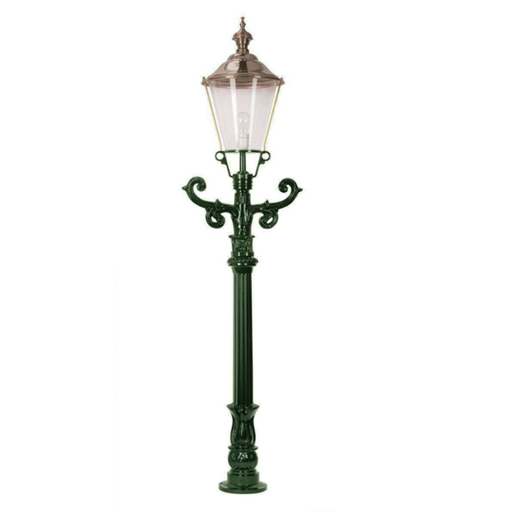 Lampadaire DE BEEMSTER avec son luminaire rond classique 1,70m