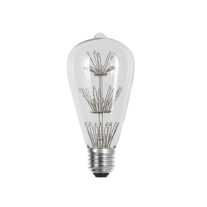 Ampoule rustique déco classiques LED de 1 à 8 watt, 105 à 800 lumen