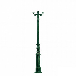 Poteaux modèle H5 à sceller pour luminaires - H220cm en fonte