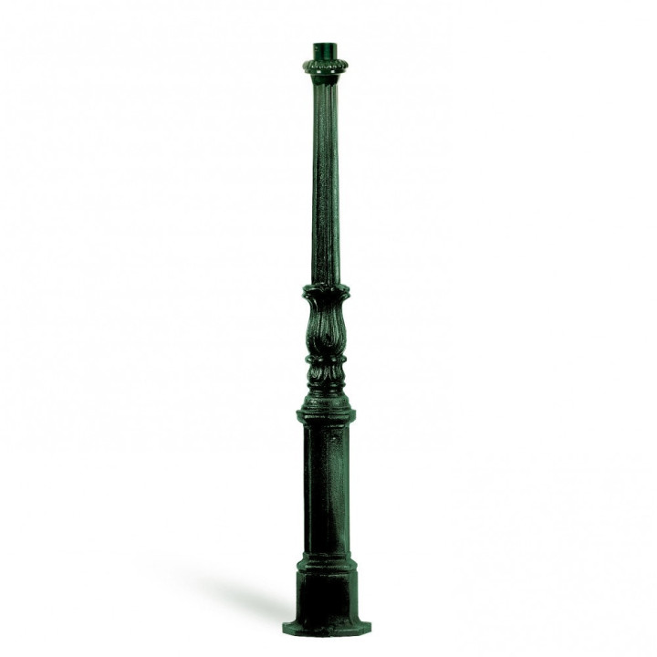 Potelets modèle H7 à fixer pour luminaires - H132cm en aluminium
