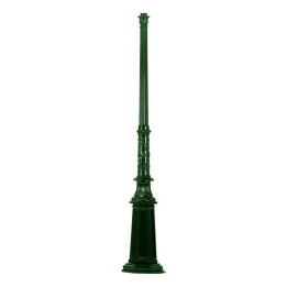 Poteau V1 aluminium de lampadaire 240cm pour lanternes standard