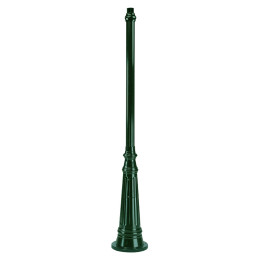 Poteau E92 aluminium de lampadaire 210cm pour lanternes standard