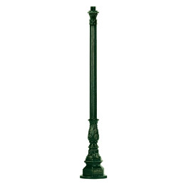 Poteau KS6 aluminium de lampadaire 160cm pour lanternes standard