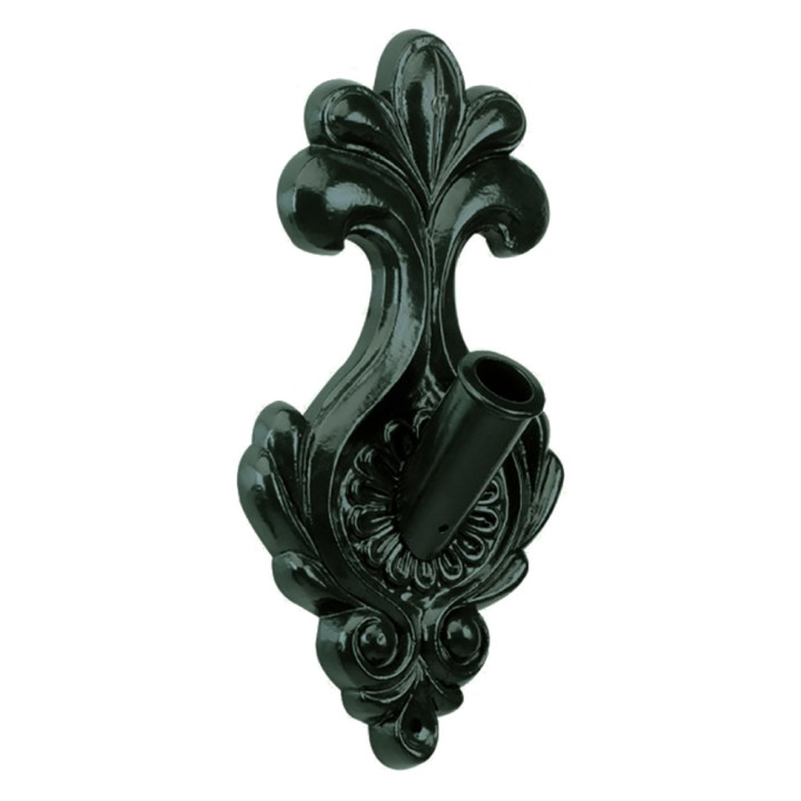 Hampe murale porte drapeau pour façade largeur 22cm htr 40cm