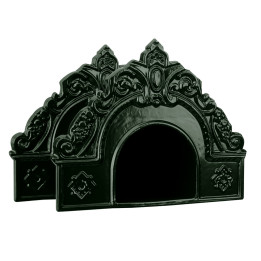 Porte tuyau d'arrosage support en aluminium coulé hauteur 25cm
