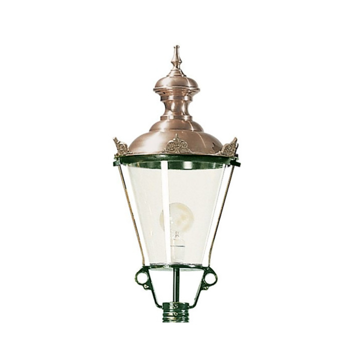 Lampadaire HAMBOURG avec son luminaire rond classique 2,60m