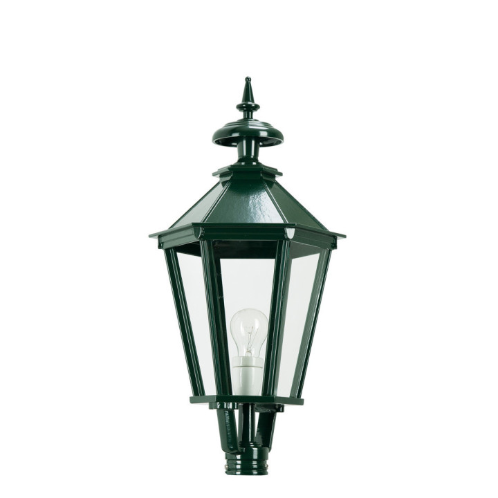 Lampadaire MAGDENBOURG lampe hexagonale, support, poteau 3,15m