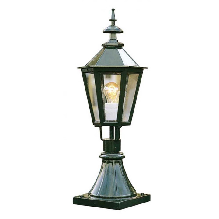 Lanterne OXFORD 13 lampe hexagonale classique et pied 78cm