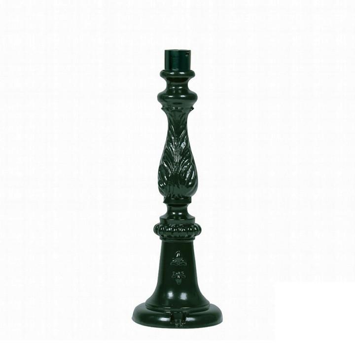 Lanterne OXFORD 14 lampe hexagonale classique et pied 100cm