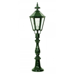 Lanterne OXFORD 14 lampe hexagonale classique et pied 100cm
