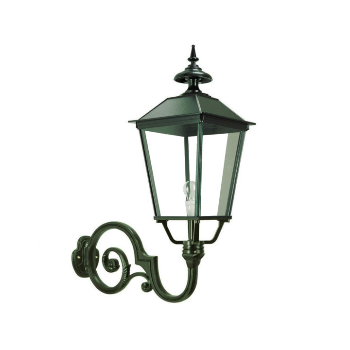 Applique murale classique carrée 35x35 soutenue sur console 108cm