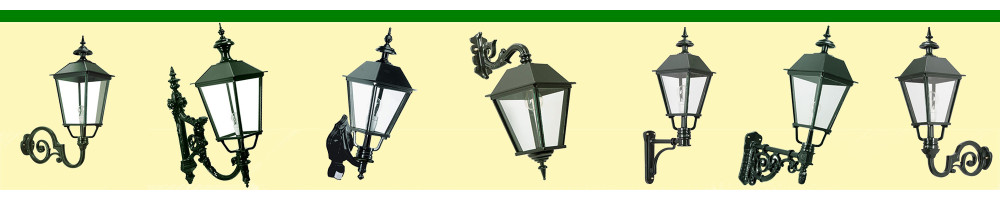 Luminaires classiques et rustiques de forme carrée avec appliques ou consoles