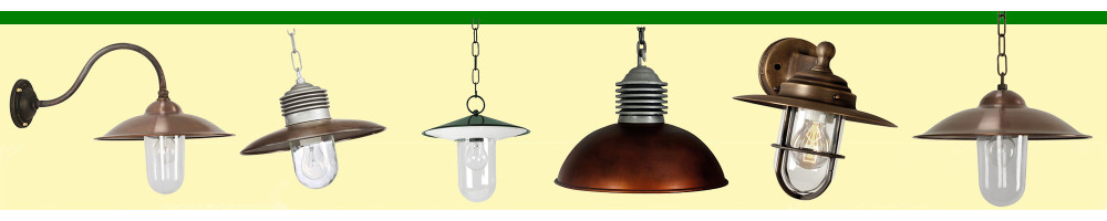 collection de lampes de fermes et d'écuries traditionnelles et modernes