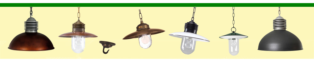 Collection de luminaires suspendus avec un design de caractère, classiques et élégants
